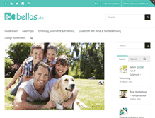 Tablet Screenshot of bellos.de